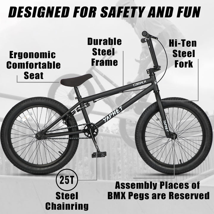 Yaphet | 20" BMX Bike For Intermadiate