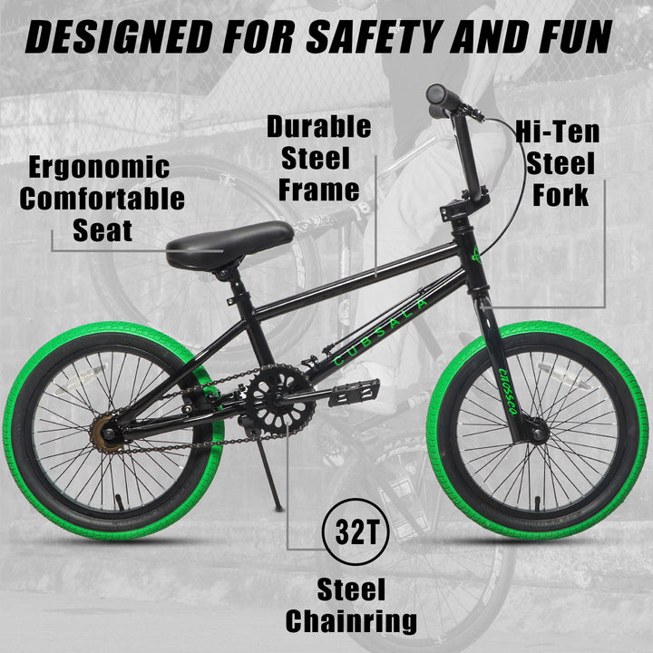 Crossea | 18" 20" BMX Bike For Beginner