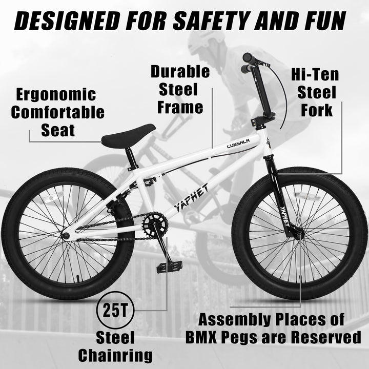 Yaphet | 20" BMX Bike For Intermadiate