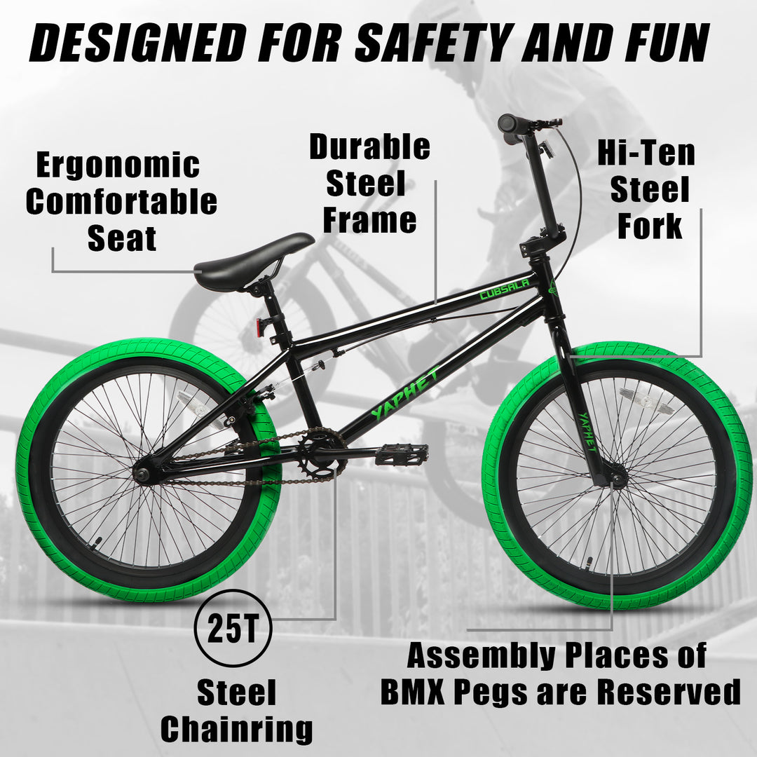 Yaphet | 20" BMX Bike For Intermadiate