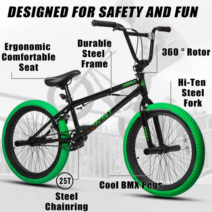 Yaphet-K | 20" BMX Bike For Intermadiate