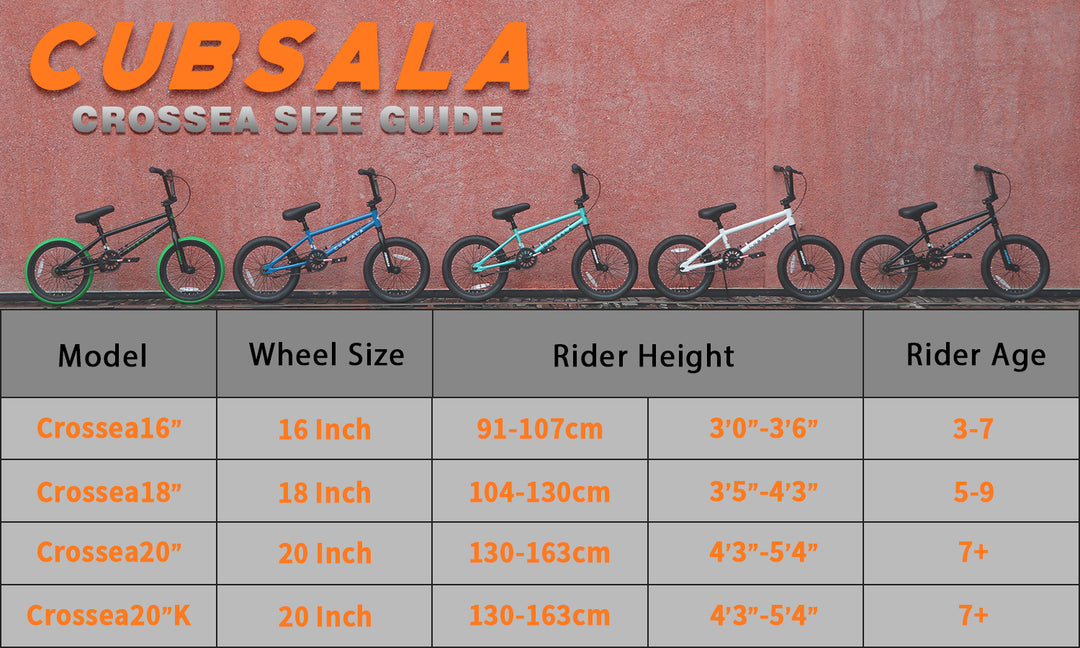 Crossea-K | 20" BMX Bike For Beginner