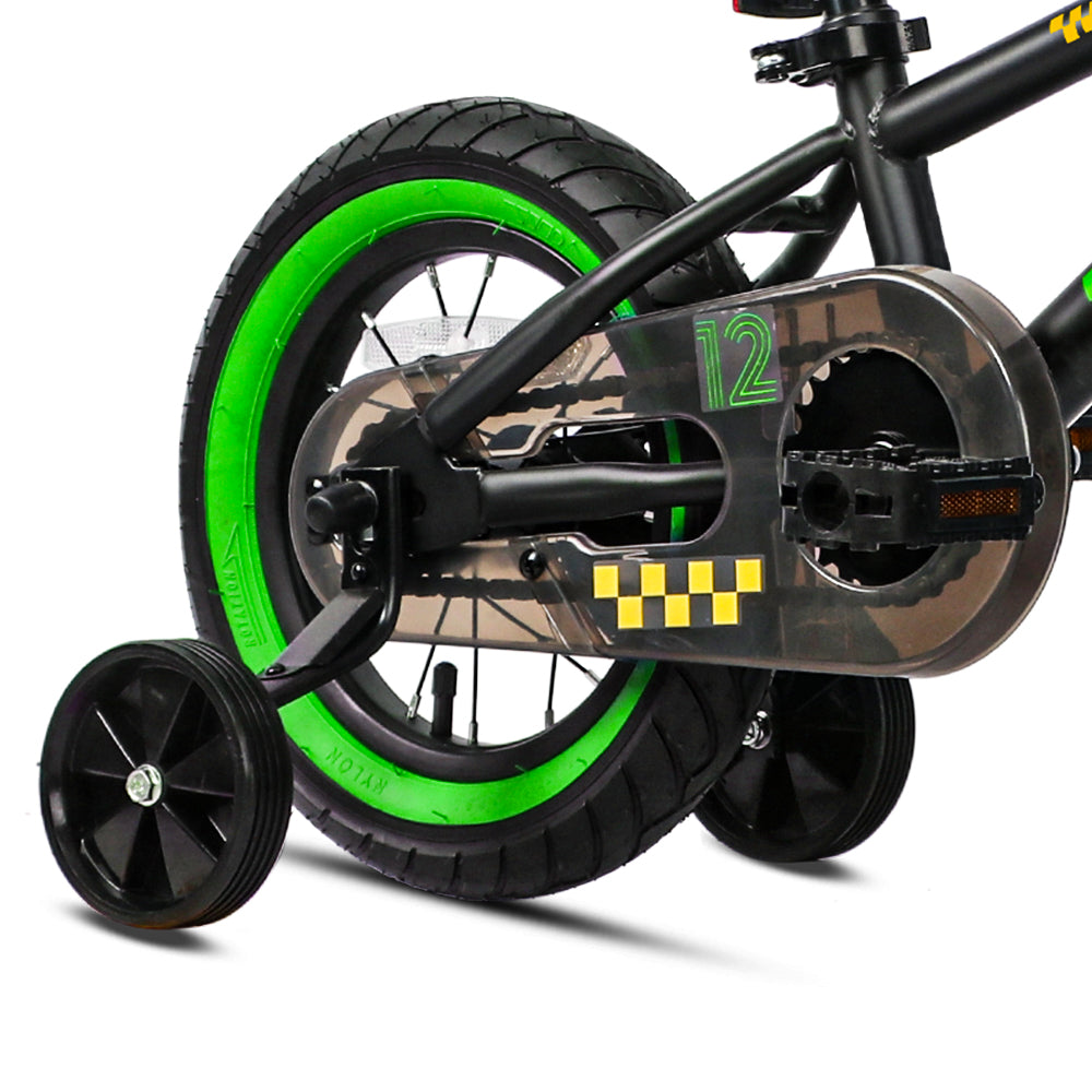 Black Green Tires