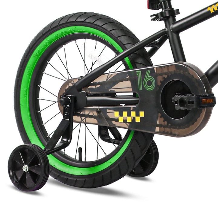 Black Green Tires