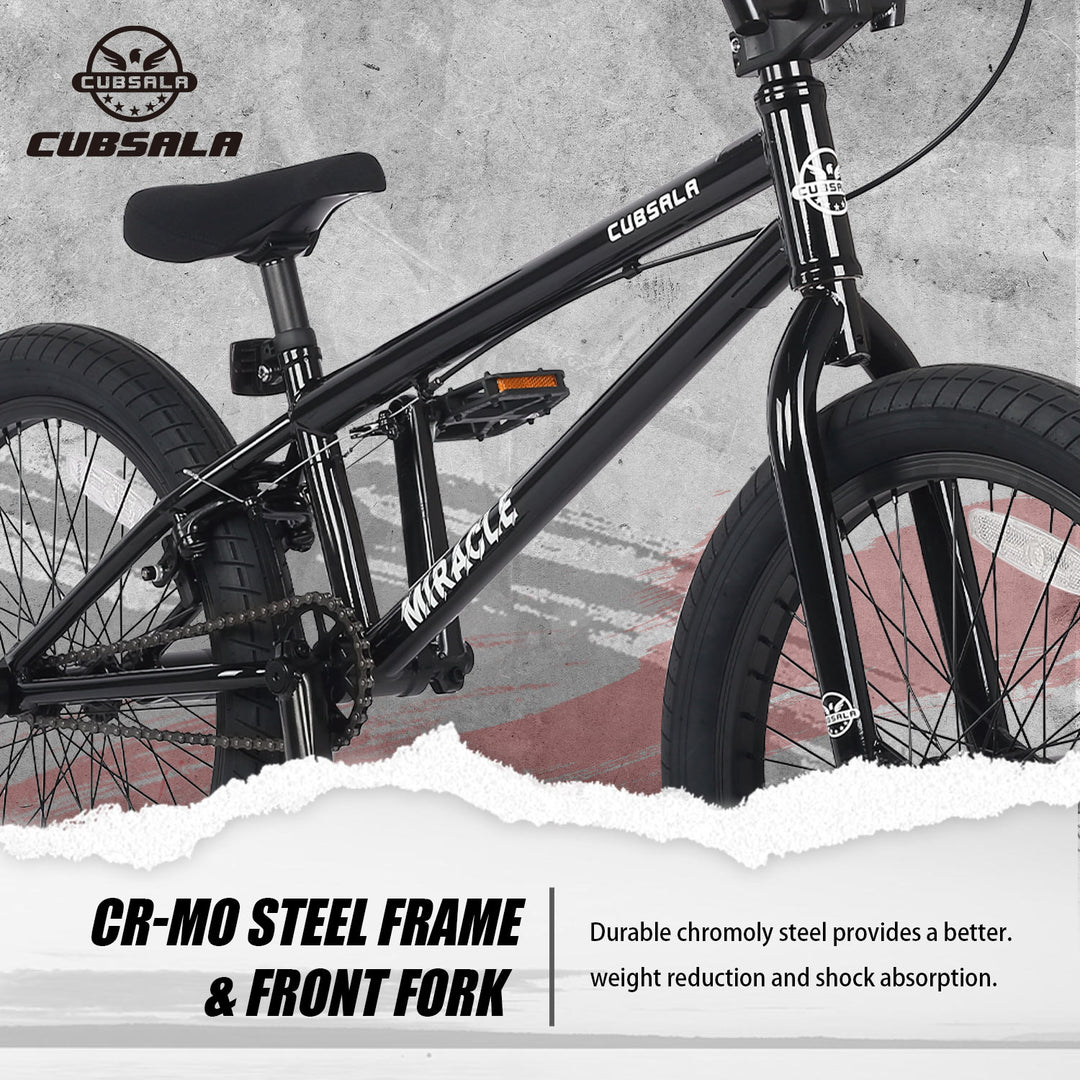 Miracle | 20 Inch Cr-Mo Steel BMX Bike  For Expert