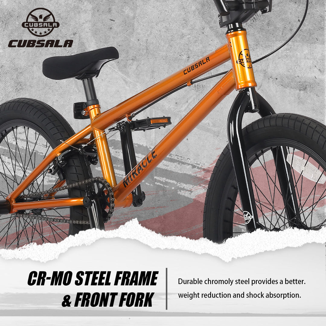 Miracle | 20 Inch Cr-Mo Steel BMX Bike  For Expert