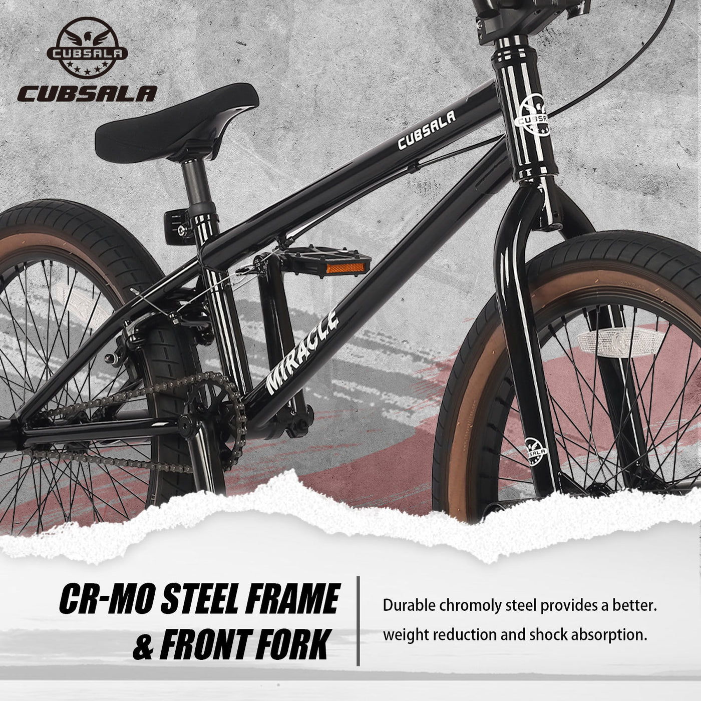 Miracle | 20 Inch Cr-Mo Steel BMX Bike For Expert – CUBSALA BIKES