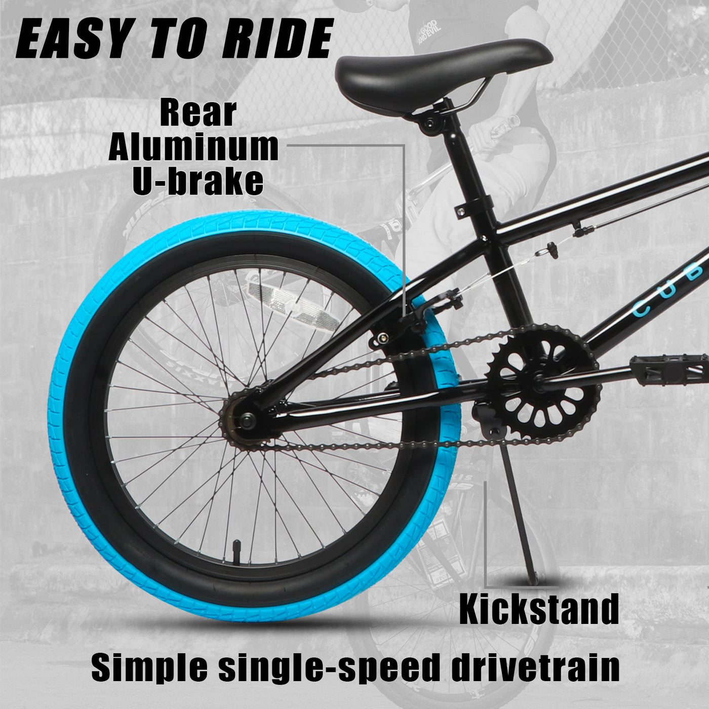 Aluminum bmx clearance bike