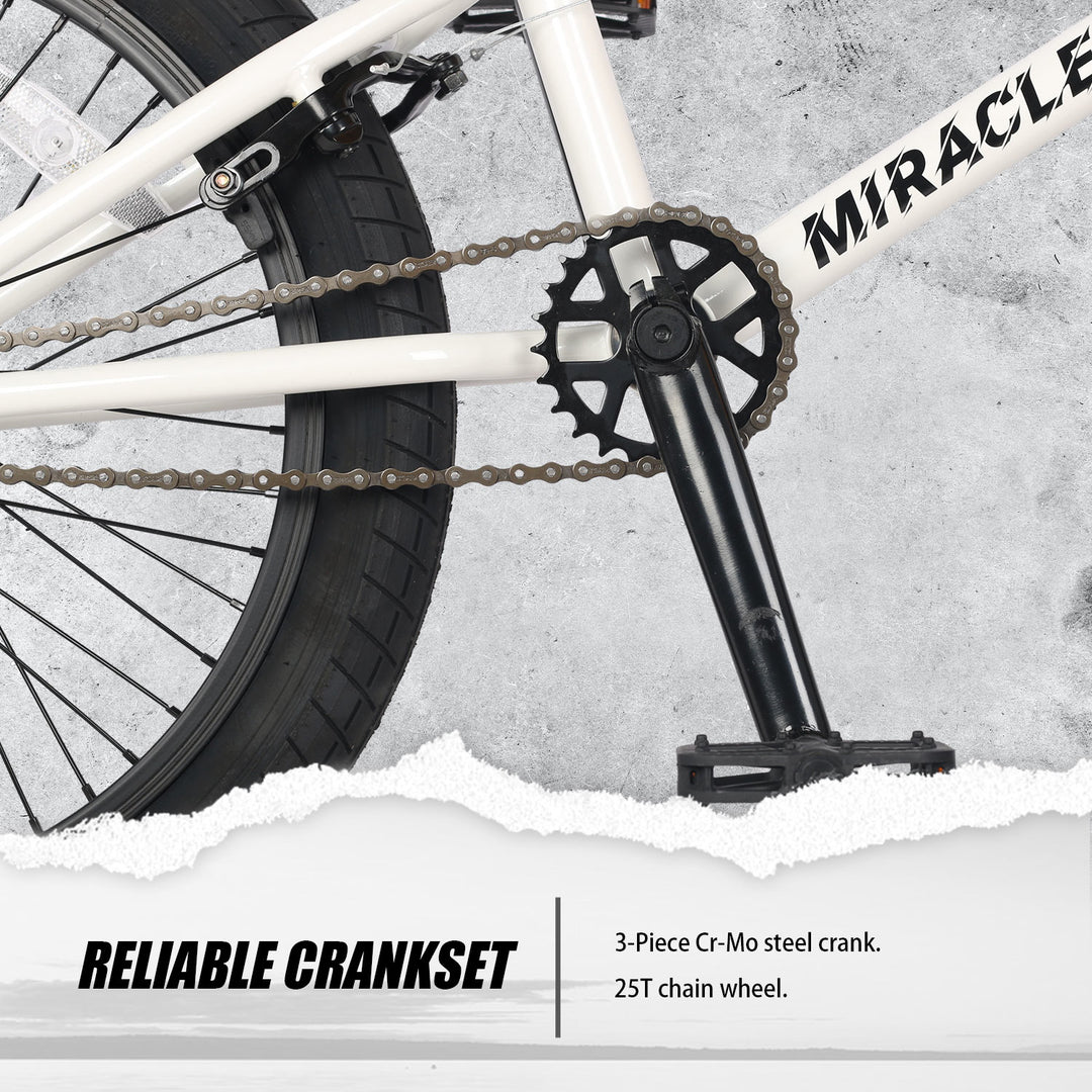 Miracle | 20 Inch Cr-Mo Steel BMX Bike  For Expert