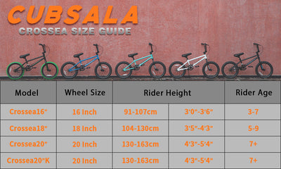 Crossea | 18" 20" BMX Bike For Beginner