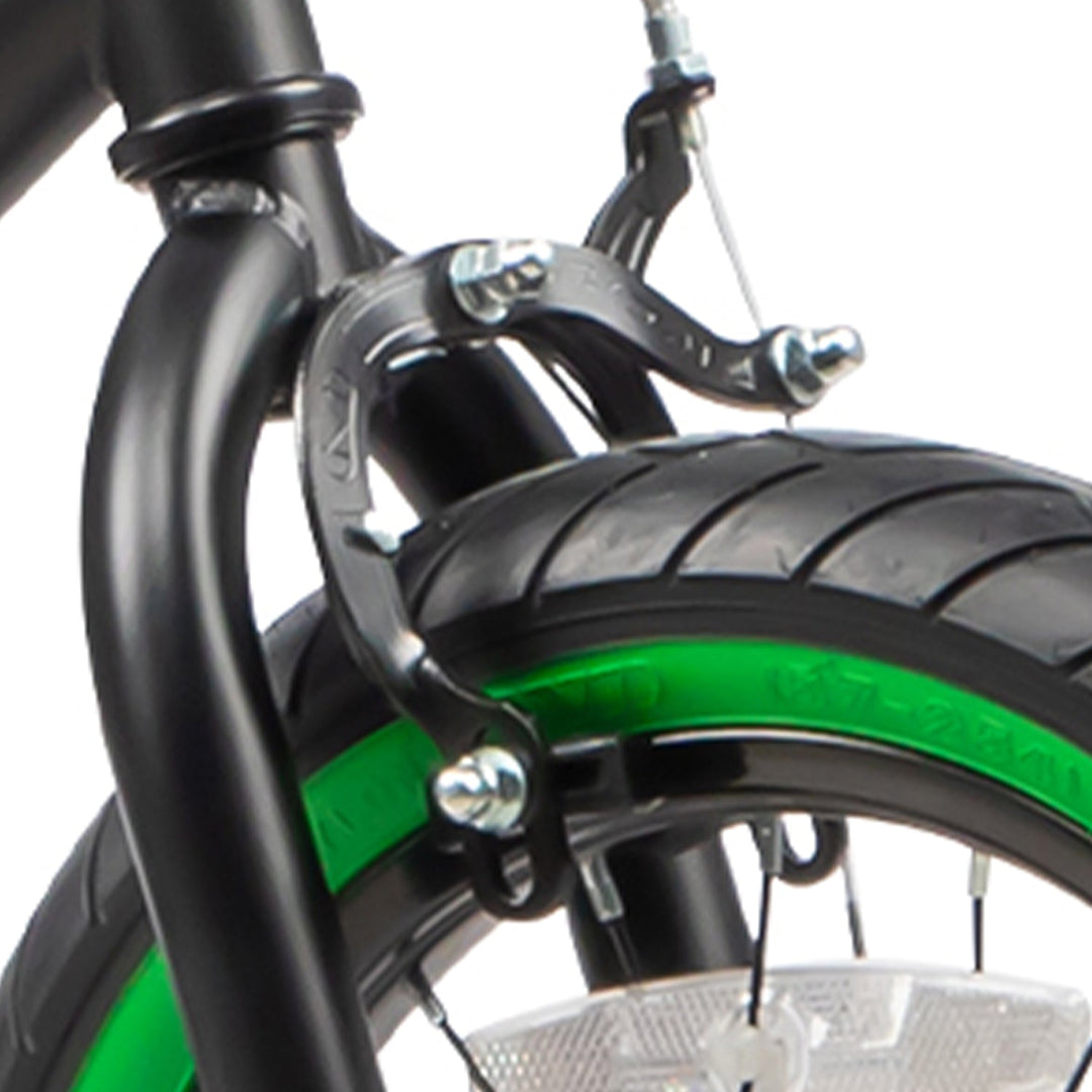 Black Green Tires