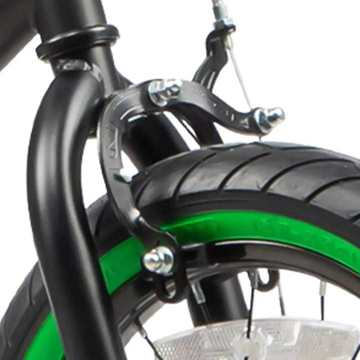 Black Green Tires
