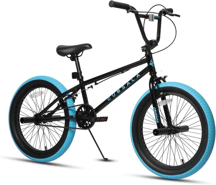 Black with Blue Tires