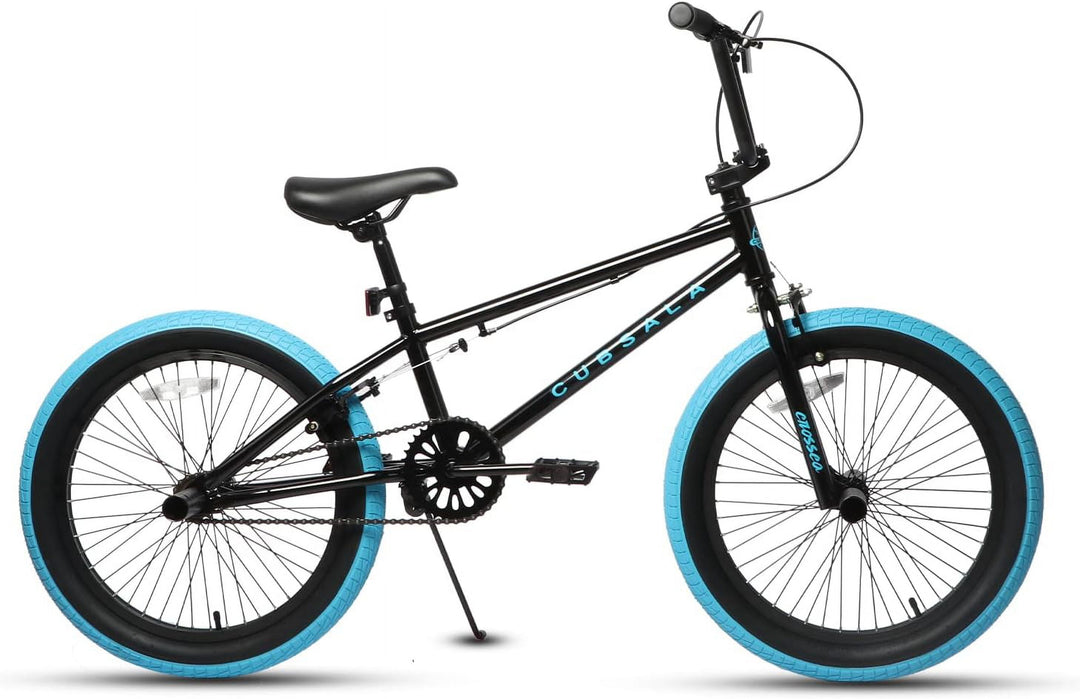 Black with Blue Tires